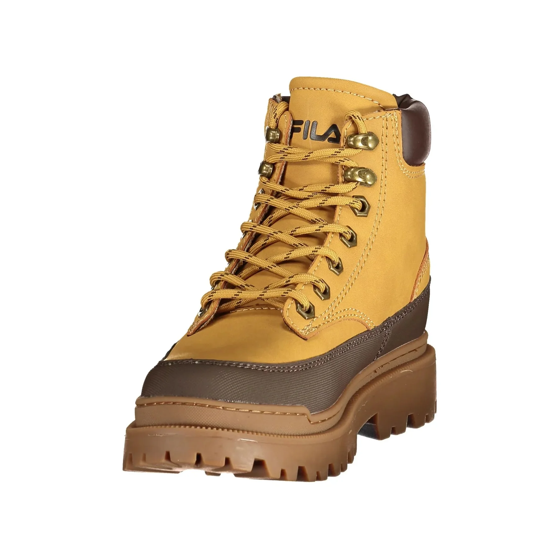 Fila Sneakers Donna Gialle Ricamo Logo - vista 3