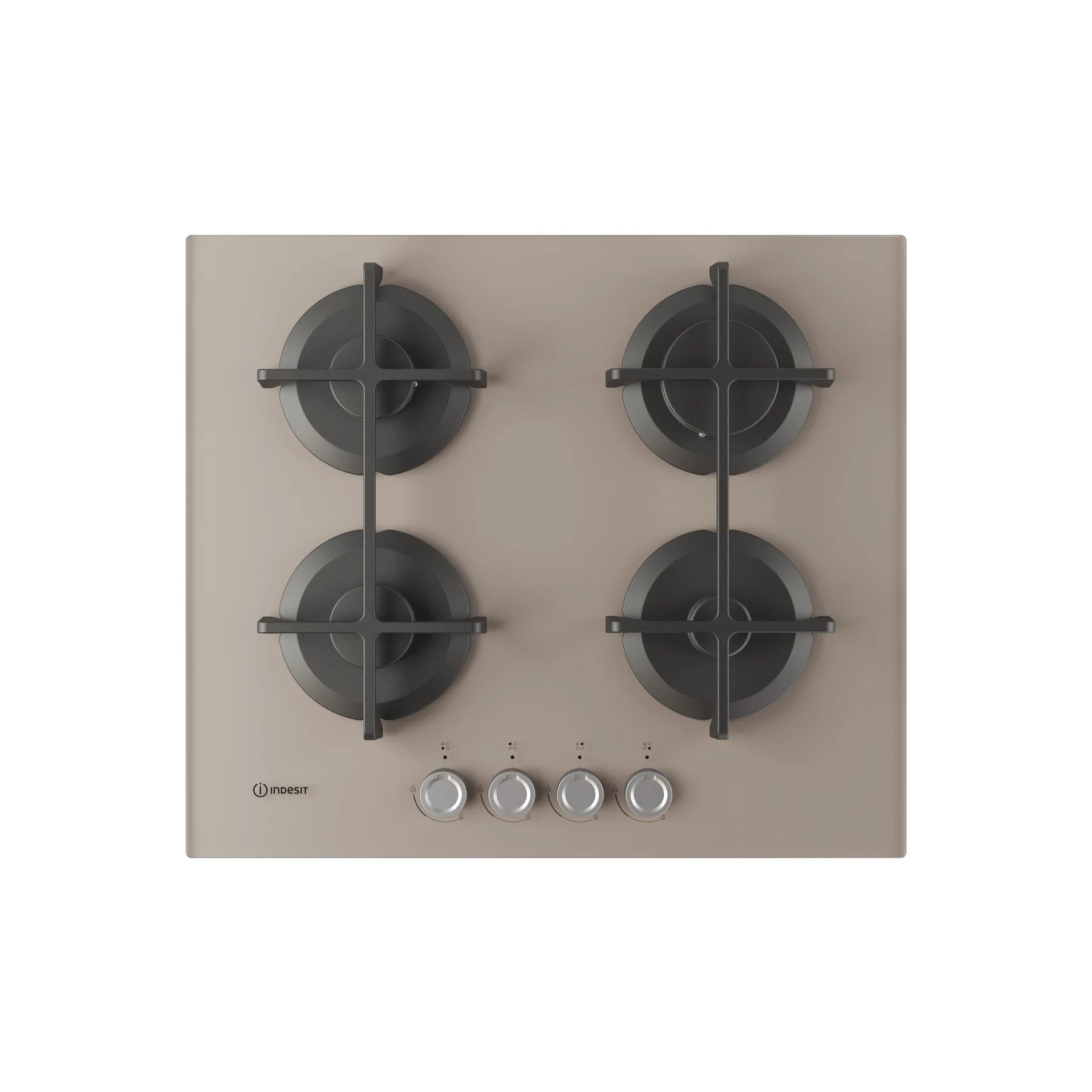 Indesit ING 61T/TD 1 Piano Gas Vetro 60cm 4 Fuochi