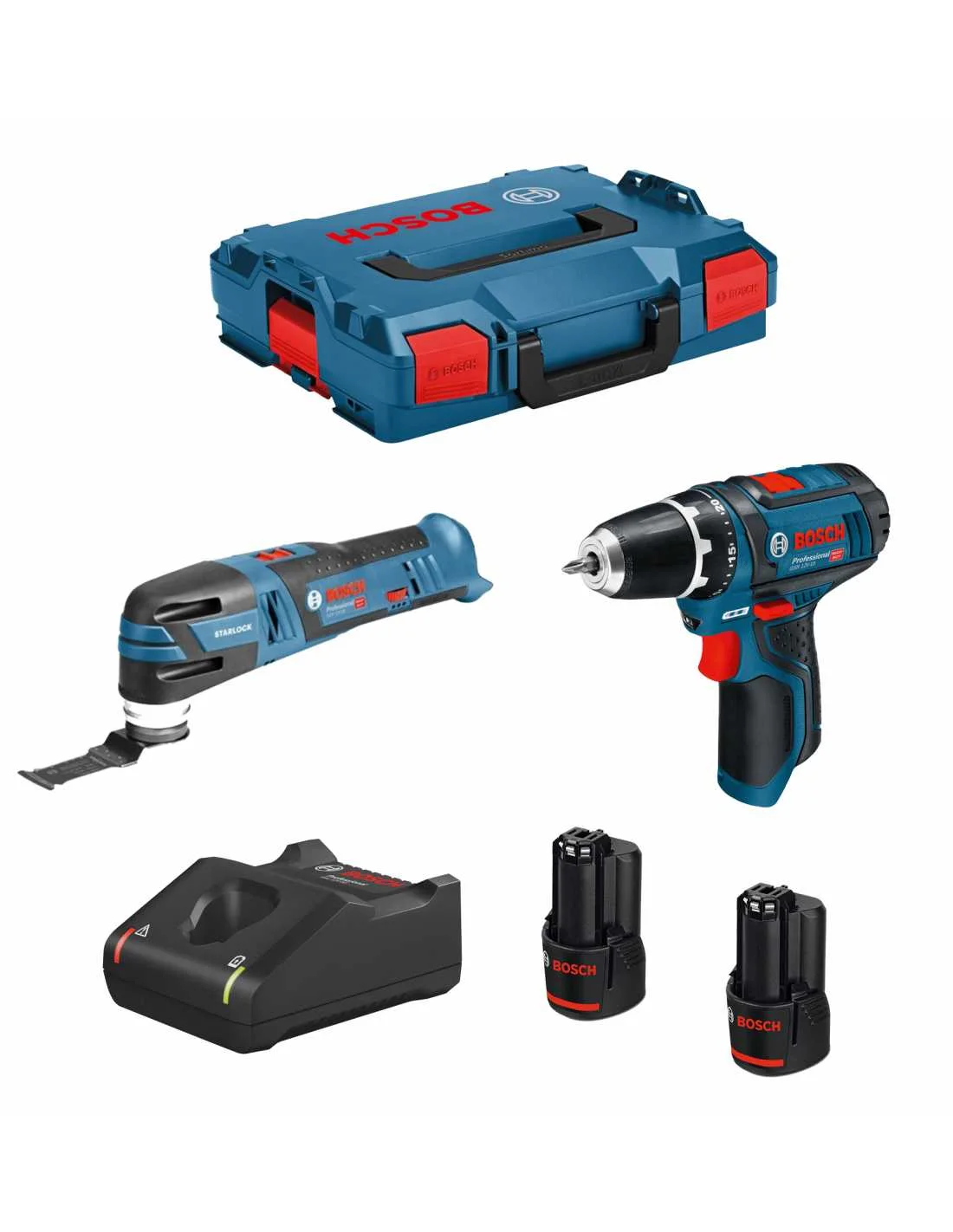Bosch - Kit 12v B12gsrgop2bat3a-40