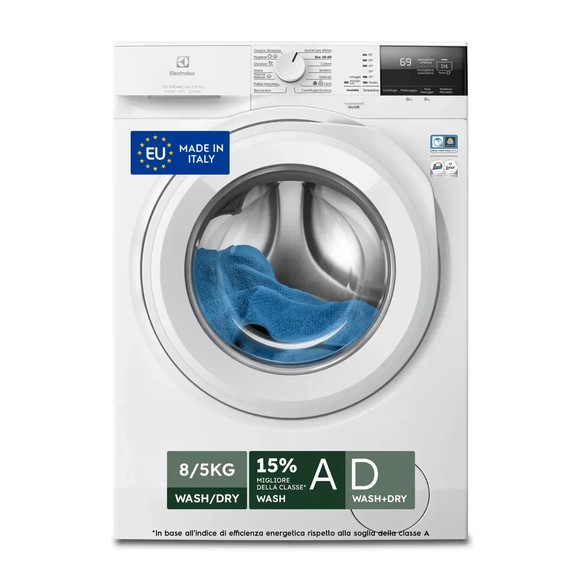 Electrolux Lavasciuga 700 SteamCare EW7W285W - vista 4