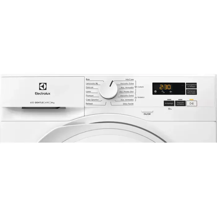 Electrolux Asciugatrice 600 GentleCare 8 kg EW6H18DW - vista 4