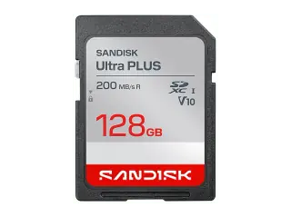 Scheda di Memoria SanDisk SD Ultra Plus 128GB XC