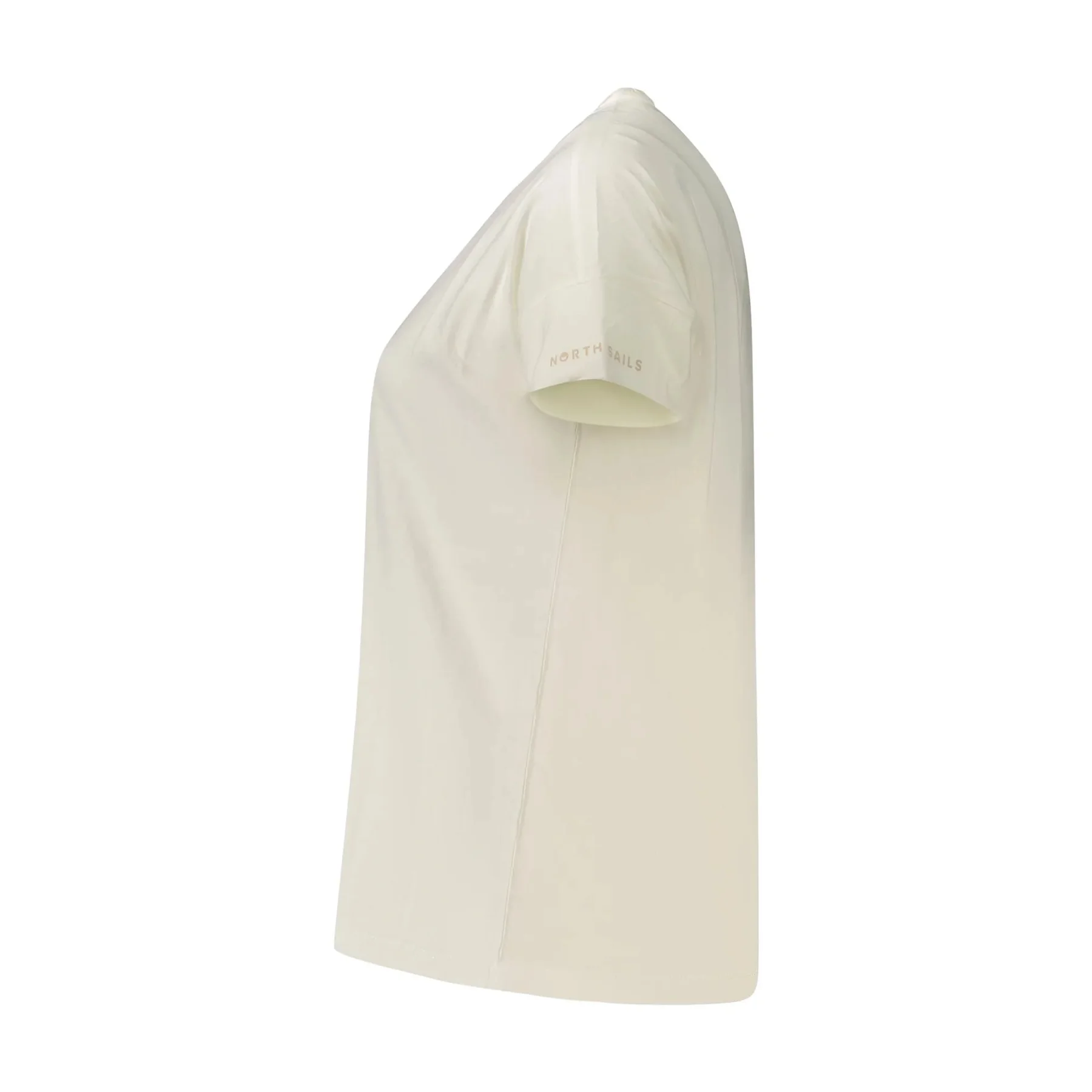 North Sails T-Shirt Maniche Corte Donna Bianca con Stampa - vista 2