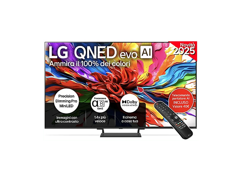 LG QNED evo AI 55QNED93A6A TV MINI LED SMART TV