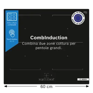 Bosch Serie 4 PVQ611BB6E Piano cottura a induzione