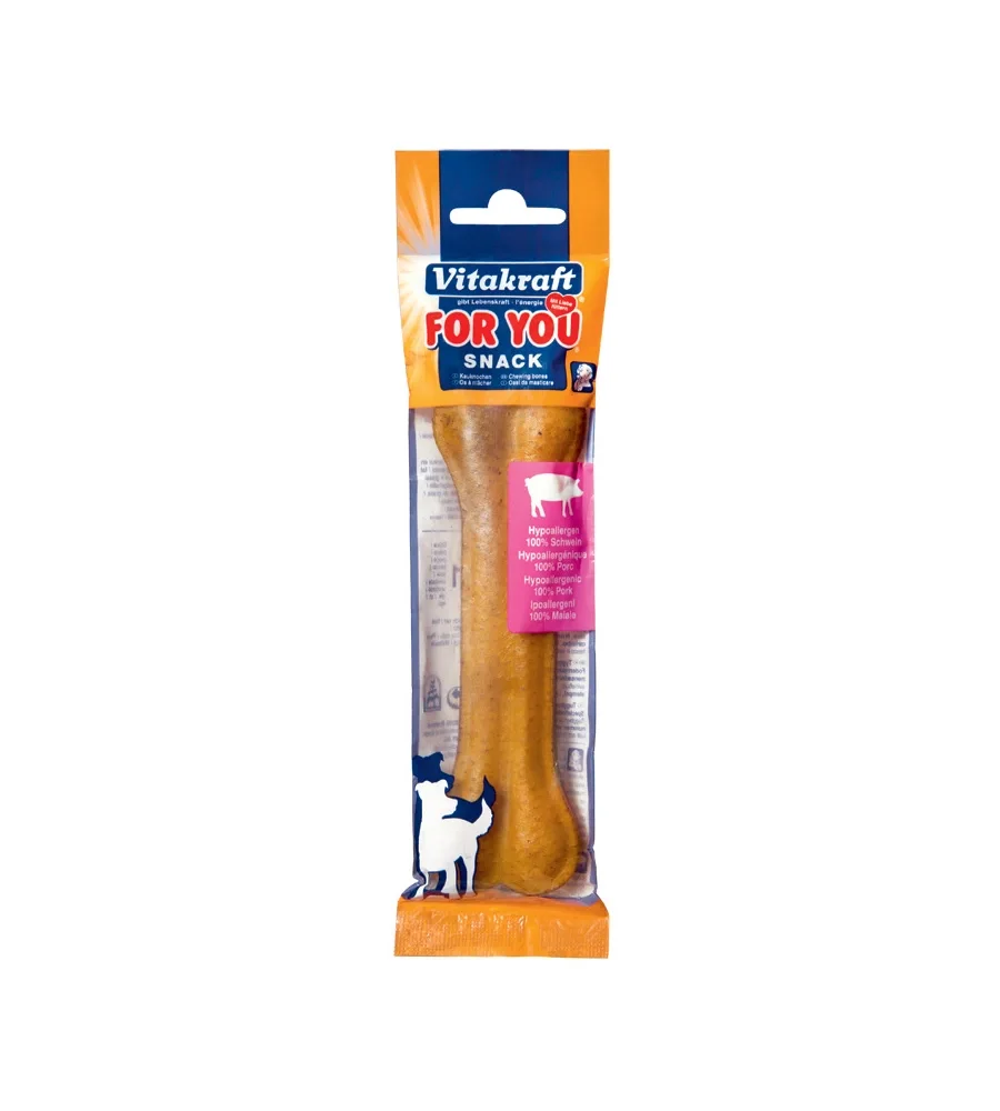 Vitakraft osso di pelle di maiale per cani 14 cm
