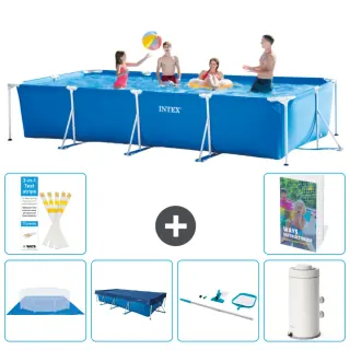 Intex Piscina Con Struttura Rettangolare