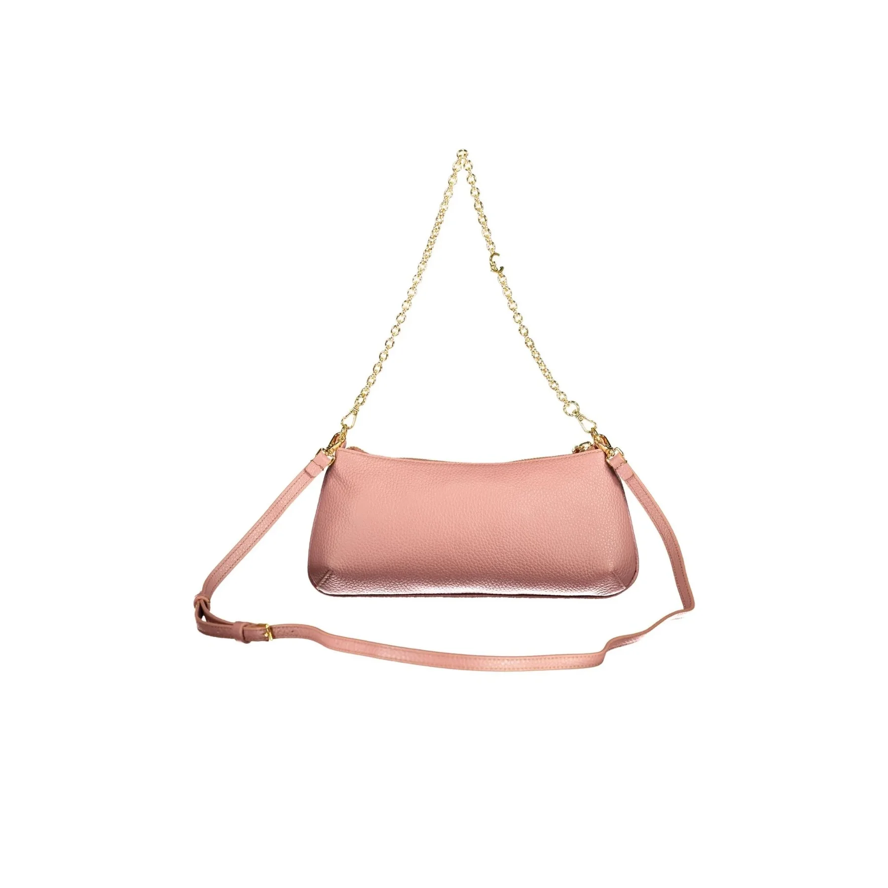 Coccinelle Borsa a Spalla Pelle Donna Logo - vista 4