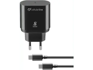 Caricabatterie CELLULARLINE Super Fast Charger Kit 25W