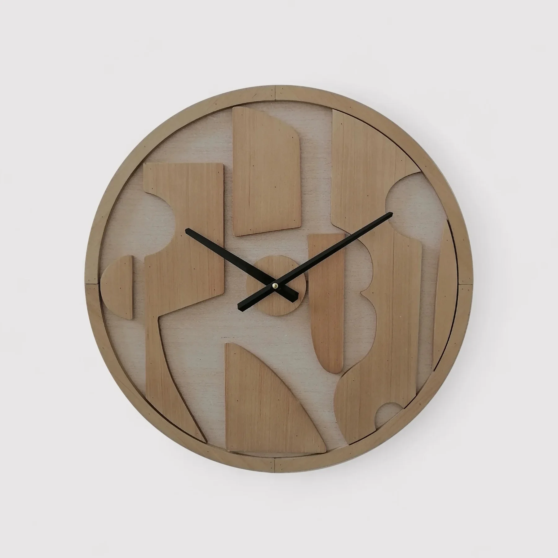 Carex Orologio a muro moderno con quadrante intagliato