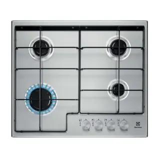 Electrolux Piano cottura a gas Serie 300 Slim Line 60cm EGS6424X