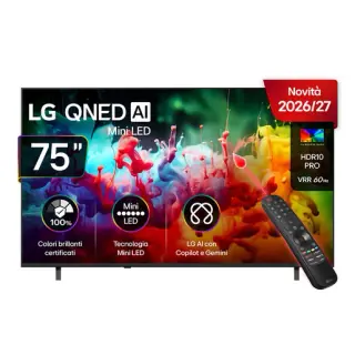 LG QNED AI MiniLED 75'' Serie QNED70B