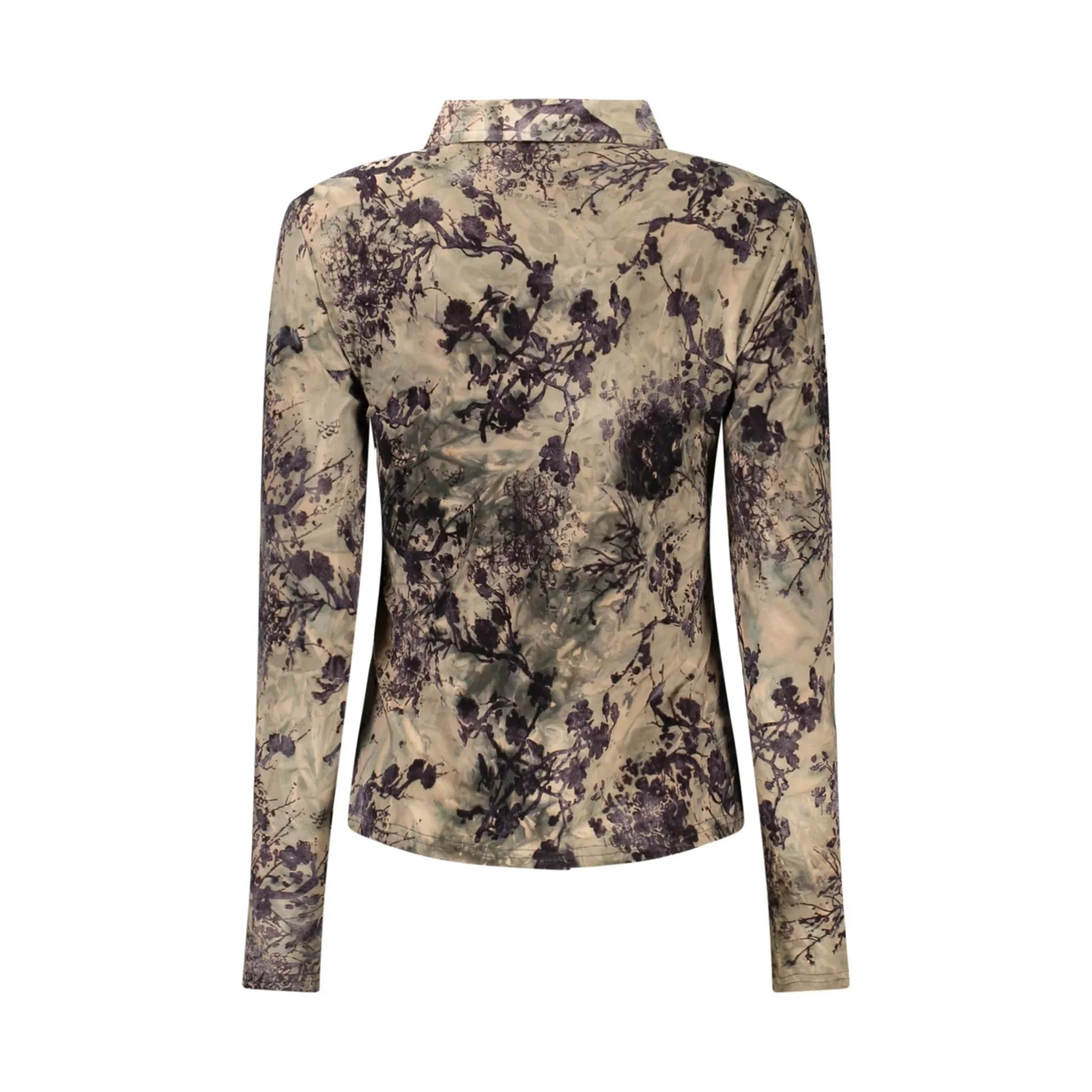 Desigual Camicia Donna Maniche Lunghe Logo - vista 2