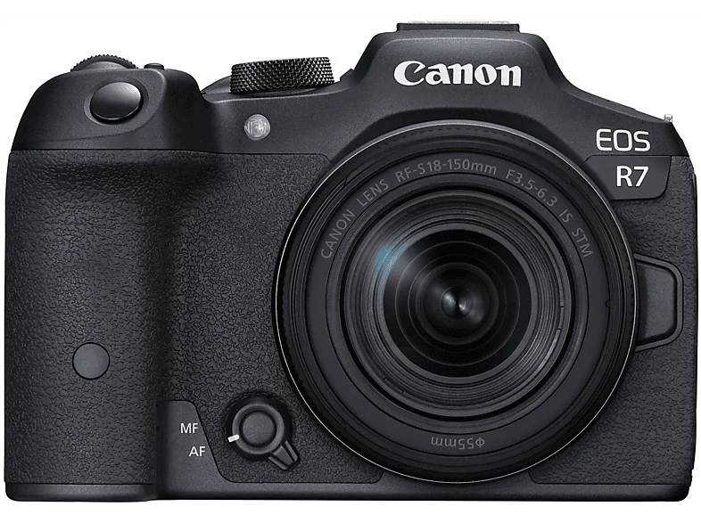 Canon EOS R7 con obiettivo RF-S 18-150mm