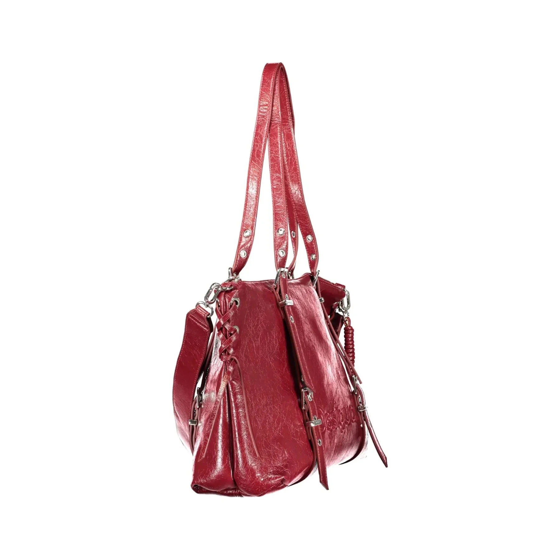 Desigual Borsa a Spalla Donna Stampa Logo - vista 3