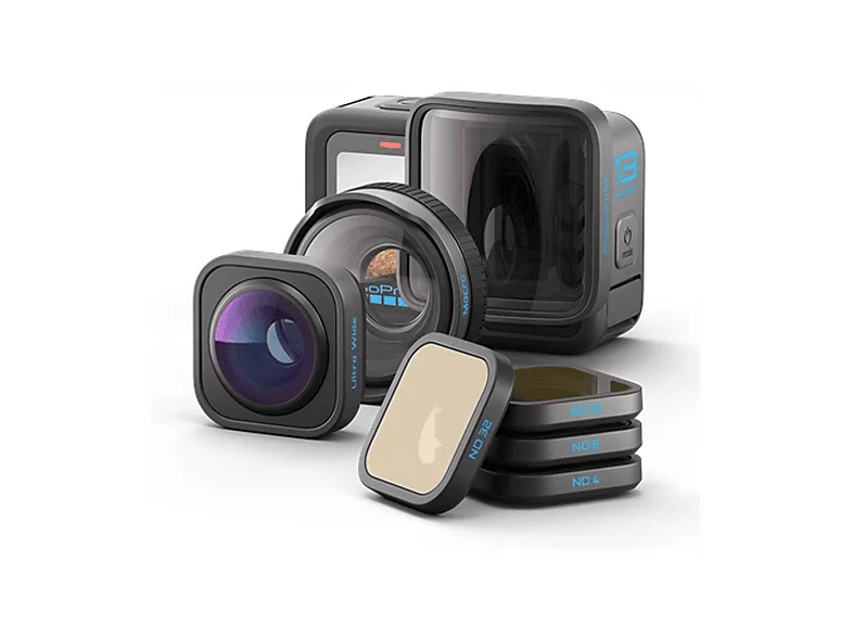 GoPro HERO13 Black action cam con supporto per obiettivi HB