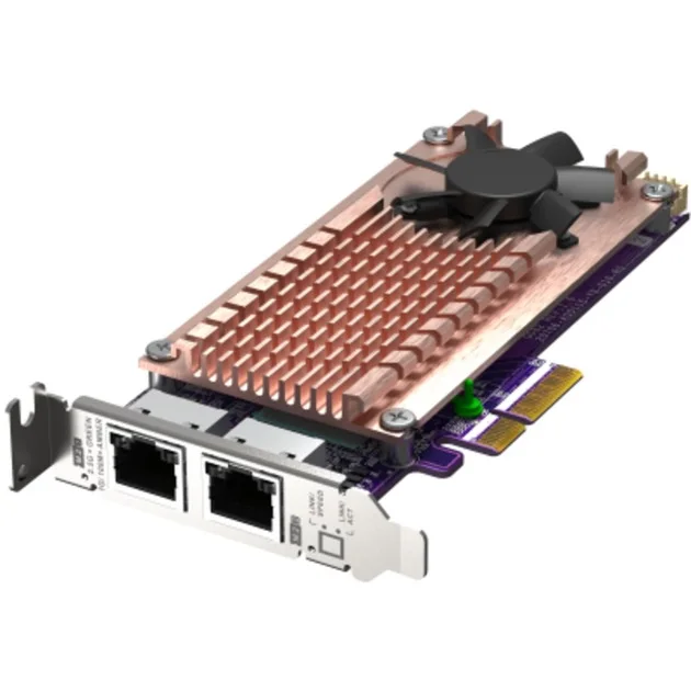 QNAP QM2-2P2G2T Scheda di Rete e Adattatore Interno - vista 2