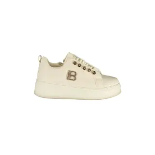 Laura Biagiotti Sneakers Donna Bianche Zip Laterale