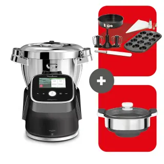 Moulinex i-Companion Touch Pro con Kit Vaporiera