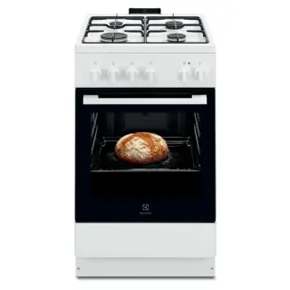 Electrolux Cucina a libera installazione mista piano a gas + forno elettrico LKK500010W