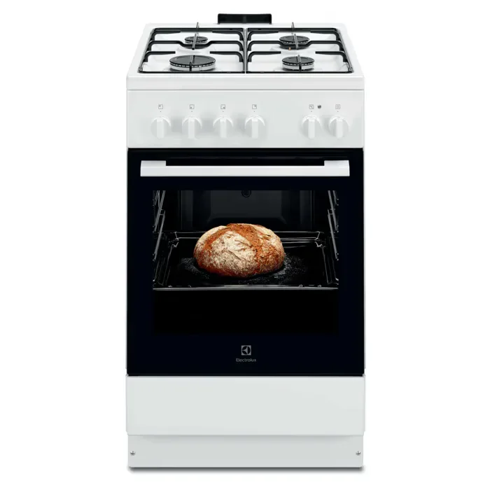 Electrolux Cucina a libera installazione mista piano a gas + forno elettrico LKK500010W