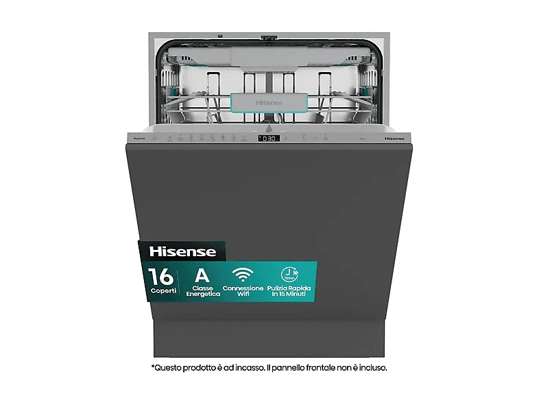Hisense HFI5A6360H Lavastoviglie Incasso