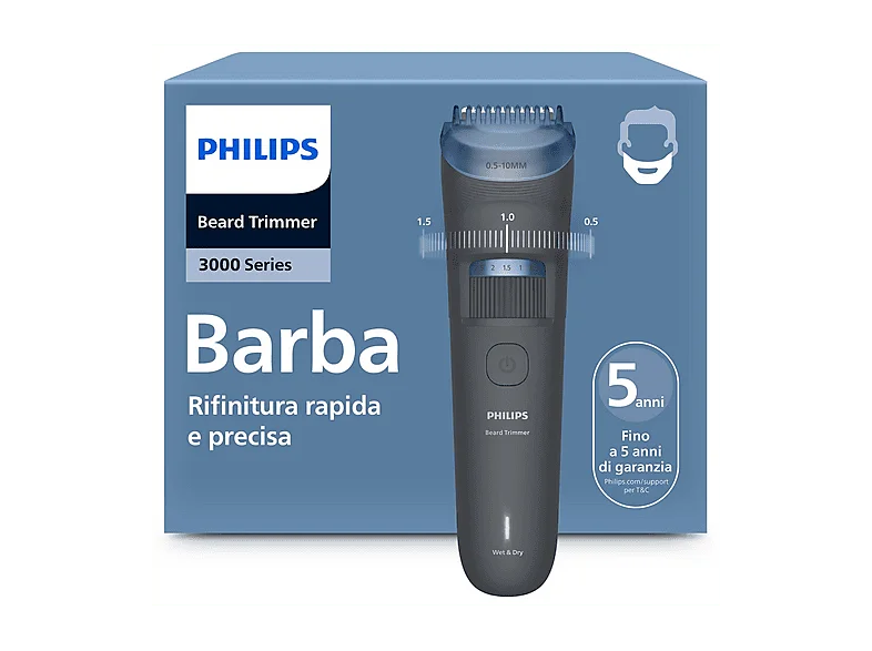 PHILIPS Serie 3000 BT3617/15 Regolabarba
