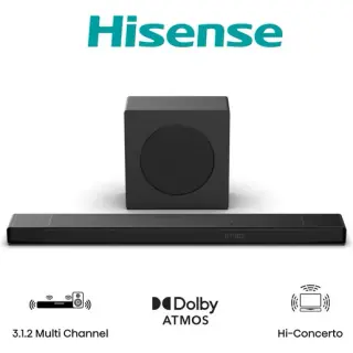Hisense AX3120Q Soundbar 3.1.2 canali