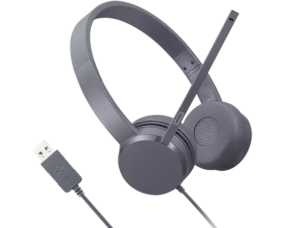 Lenovo Cuffie USB stereo con cavo