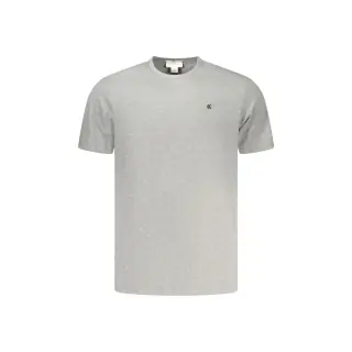Calvin Klein T-Shirt Maniche Corte Uomo con Ricamo Logo