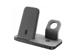 Caricatore Wireless Cellularline Trio Charger