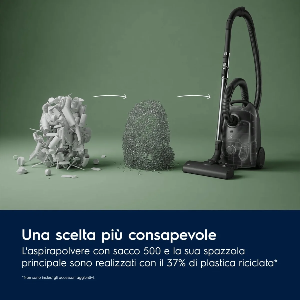 Electrolux Aspirapolvere con sacco Serie 500 EB51C1WP - vista 5