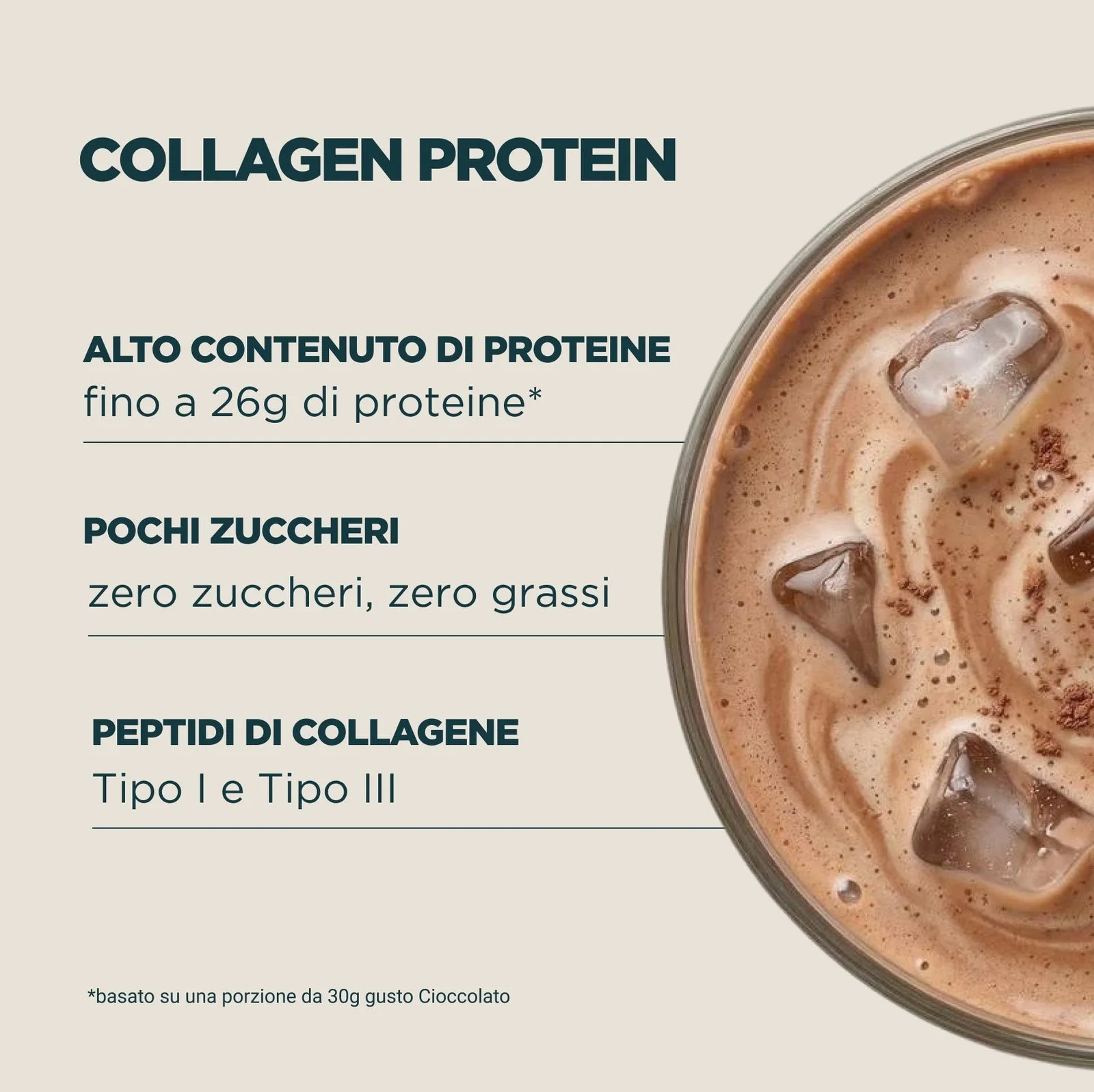 Polvere di proteine del collagene - vista 2