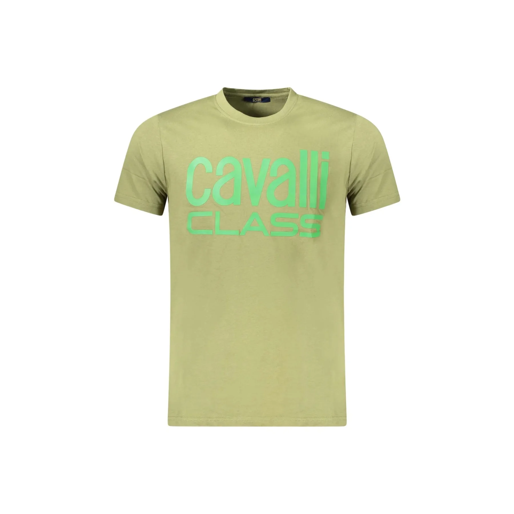 Cavalli Class T-Shirt Maniche Corte Uomo con Stampa Logo