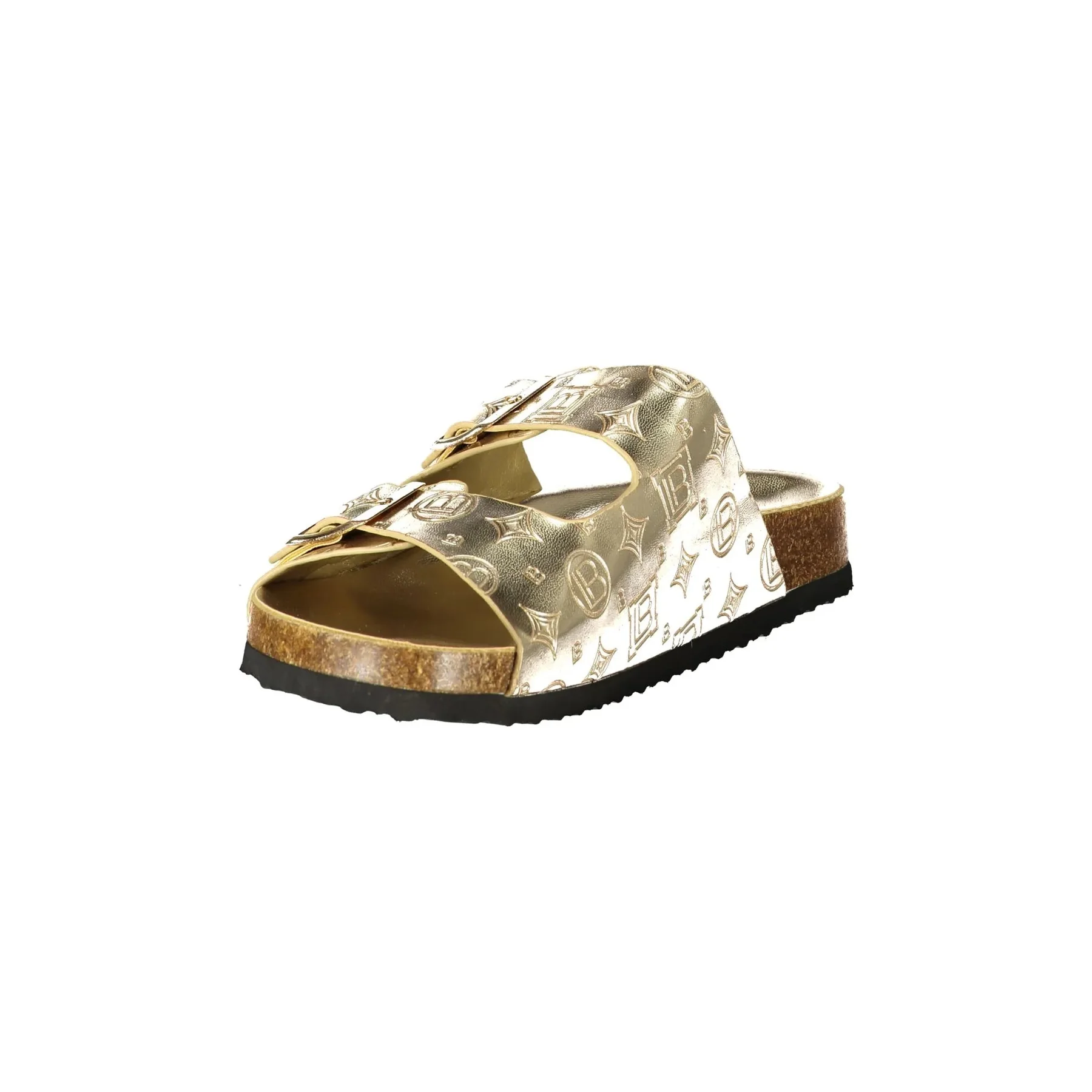 Sandali Donna Oro con Logo - vista 2