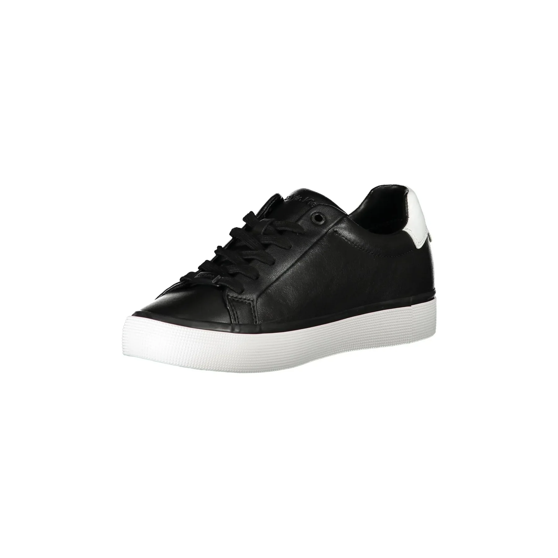 Calvin Klein Scarpe Sneakers Donna Nere con Dettagli a Contrasto - vista 3