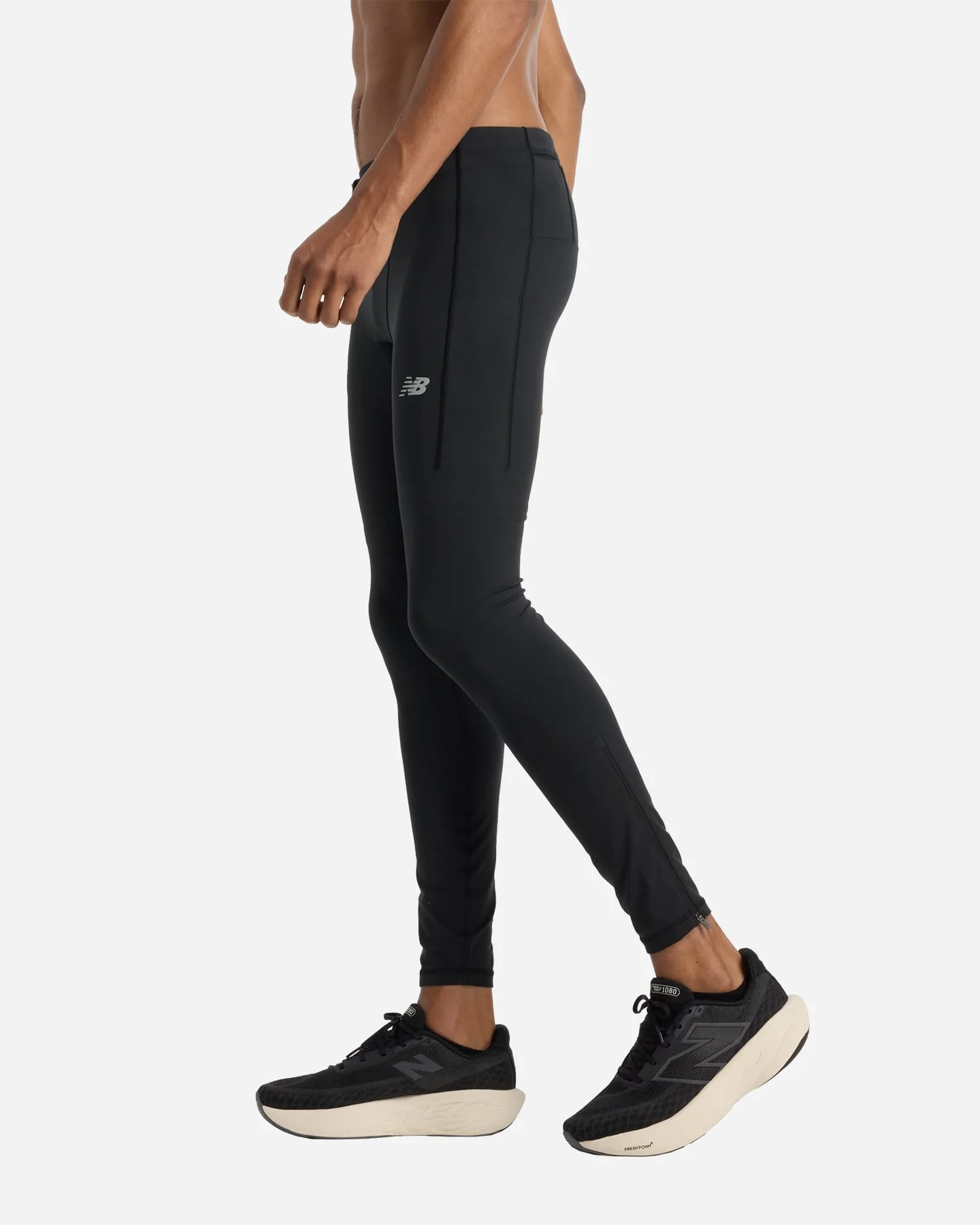 New Balance Sleek M - Leggings Running Uomo - vista 2