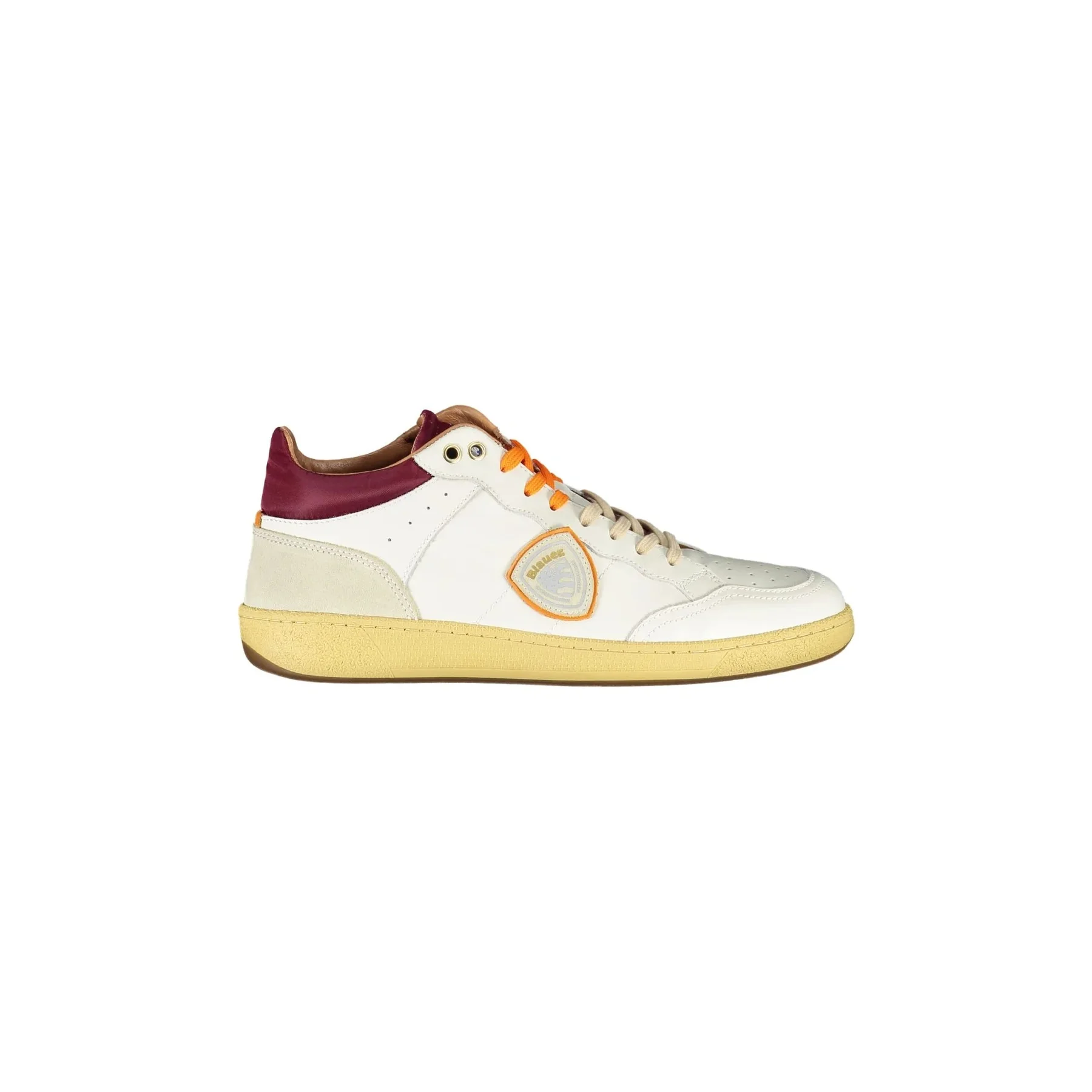 BLAUER Scarpe Sneakers Uomo con Dettagli a Contrasto