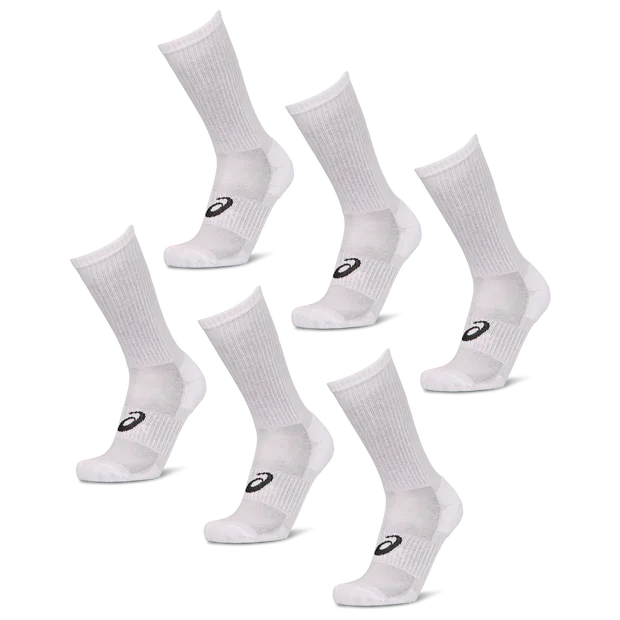 Asics 6 Pack Crew Sock Unisex