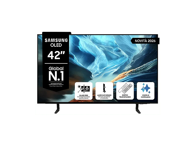 Samsung OLED AI TV 42" QE42S90HAEXZT 4K