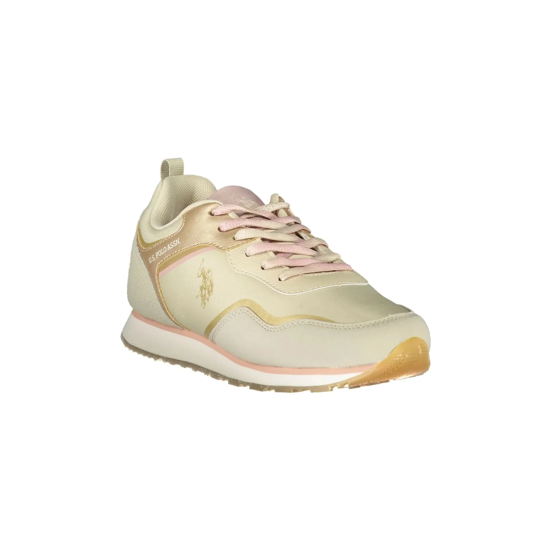 U.S. POLO ASSN. Scarpe Sportive Donna con Lacci a Contrasto - vista 3