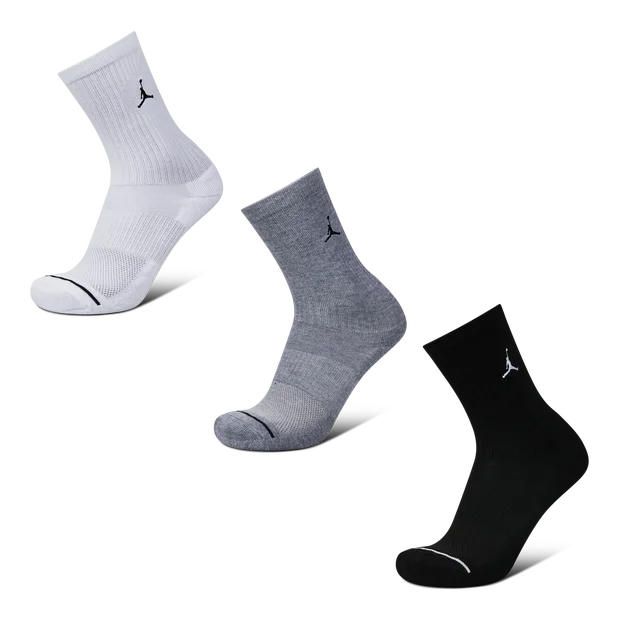 Jordan Everyday Cushioned Crew 3 Pack Unisex - Calze - vista 2