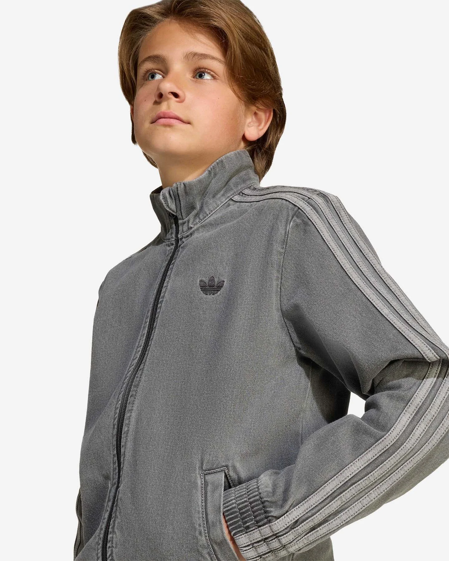 Adidas O Girl Jr Giubbotto Denim Bambina - vista 4