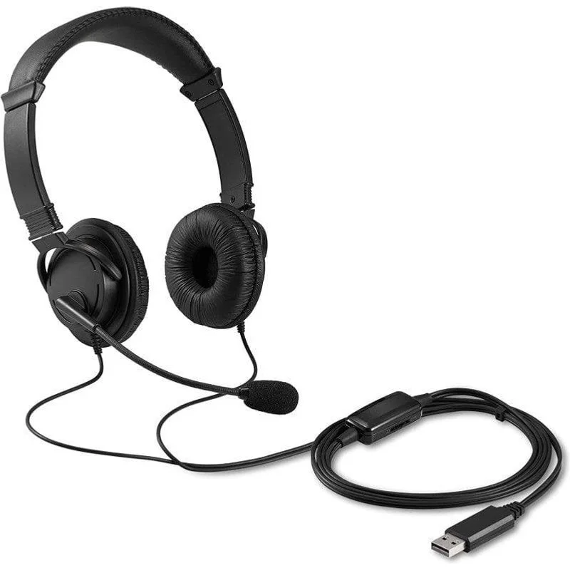 Cuffie Kensington K33065WW USB con microfono a cancellazione rumore