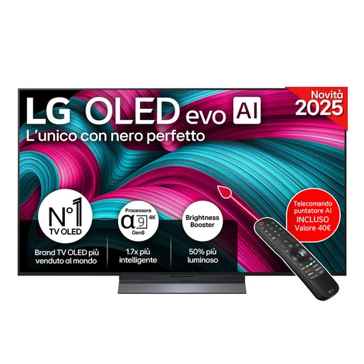 LG OLED evo AI OLED55C55LA TV Serie C5 4K - vista 2
