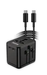 Karma Adattatore da viaggio con 3 USB + cavo CC9603
