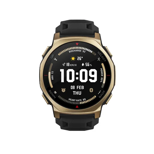 Amazfit Smartwatch Trex 3 Pro Black Gold 44mm - vista 2