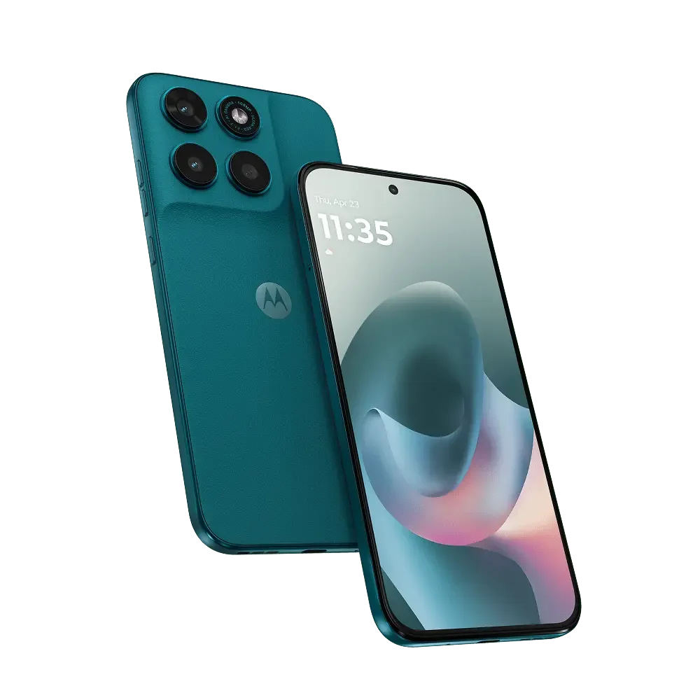 Lenovo moto g77 - PANTONE Shaded Spruce - vista 2