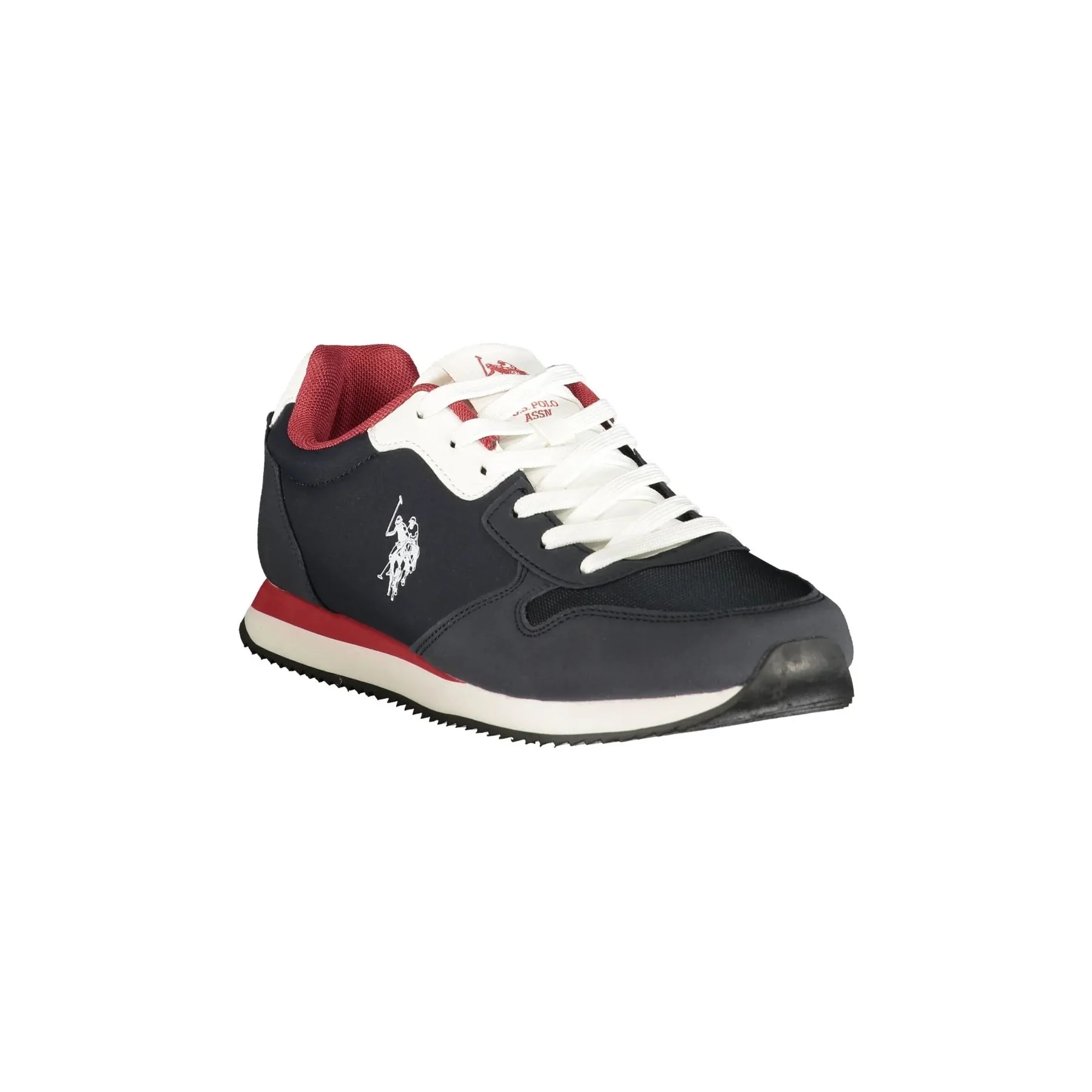 Sneakers U.S. Polo Assn. Uomo Grigie con Stampa Logo - vista 4