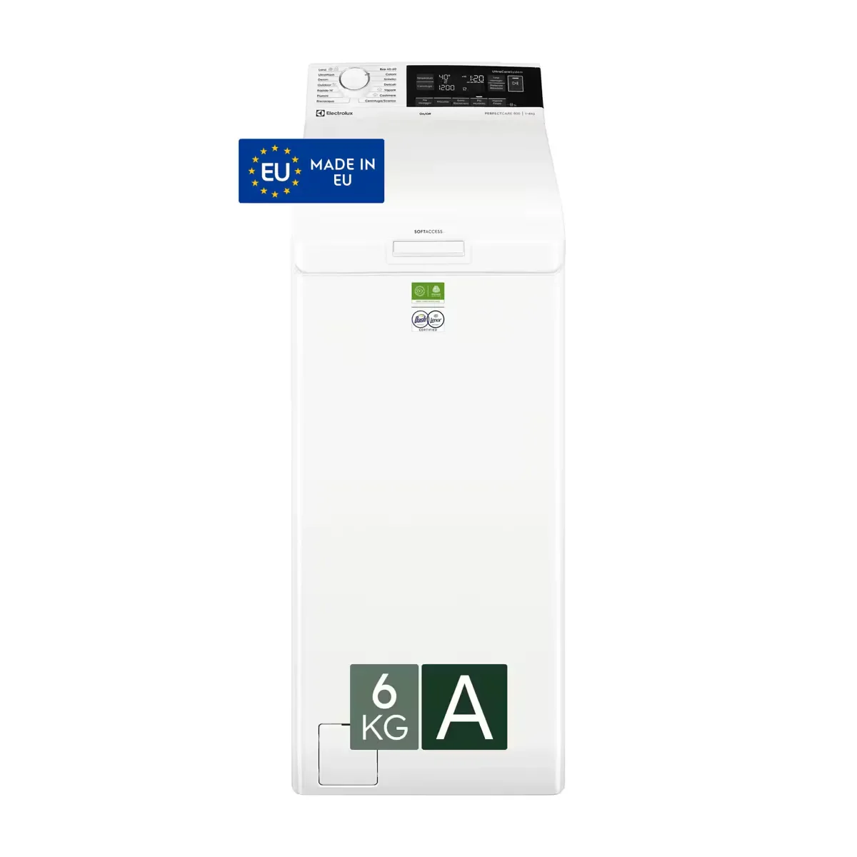 Electrolux Lavatrice a carica dall'alto serie 800 UltraCare 6 kg EW8T363A - vista 3